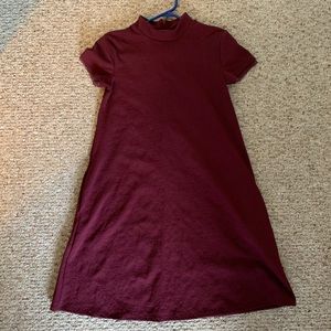 High Neck Babydoll Dress (With Pockets!)